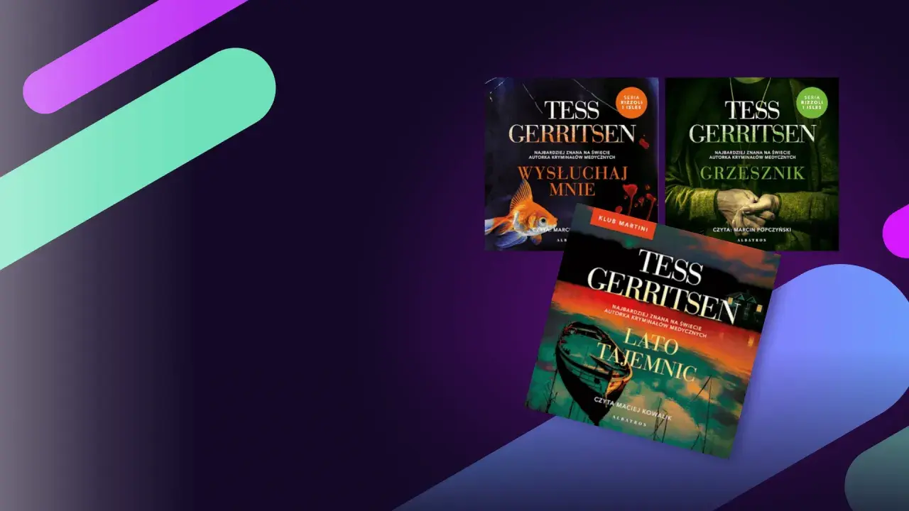 Książki Tess Gerritsen: "Wysłuchaj mnie", "Grzesznik", "Lato tajemnic". Kolejność czytania serii Rizzoli i Isles.