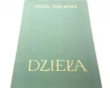 Zielona okładka książki z napisem "STEFAN ŻEROMSKI" i "DZIEŁA" w kolorze złotym.