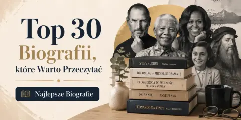 Kolekcja najlepszych biografii: Steve Jobs, Michelle Obama, Nelson Mandela, Anne Frank, Leonardo da Vinci. Inspirujące historie życia.