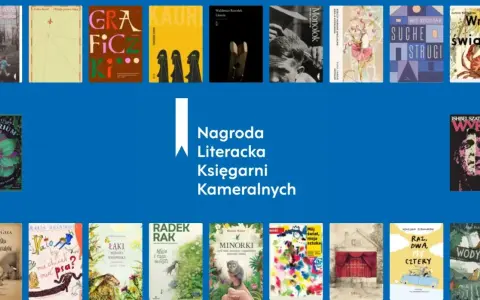 Książki nominowane do nagrody literackiej Księgarni Kameralnych. Wśród nich "Monolok", "Wnuki dla światła" i "Wyrok".