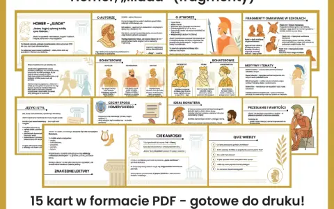Iliada streszczenie szczegółowe: Homer, bohaterowie (Achilles, Agamemnon, Hektor), motywy (gniew, zemsta, honor), przesłanie.