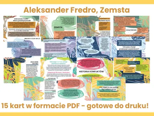 Zemsta Aleksander Fredro – streszczenie komedii o sporach sąsiedzkich, miłości i humorze. Uniwersalne motywy i ponadczasowe przesłanie.