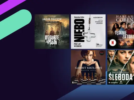 Seriale na podstawie książek: "Wzgórze psów", "Niebo", "Tęsknię za tobą", "Gambit królowej", "Śleboda".