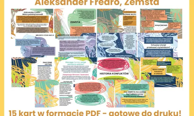 Zemsta Aleksander Fredro – streszczenie komedii o sporach sąsiedzkich, miłości i humorze. Uniwersalne motywy i ponadczasowe przesłanie.