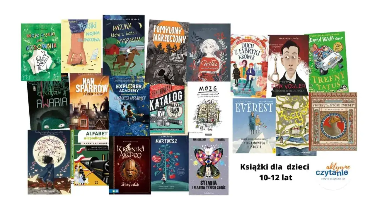 Ambitne książki warte przeczytania dla dzieci 10-12 lat: przygody, tajemnice i fantastyczne światy.