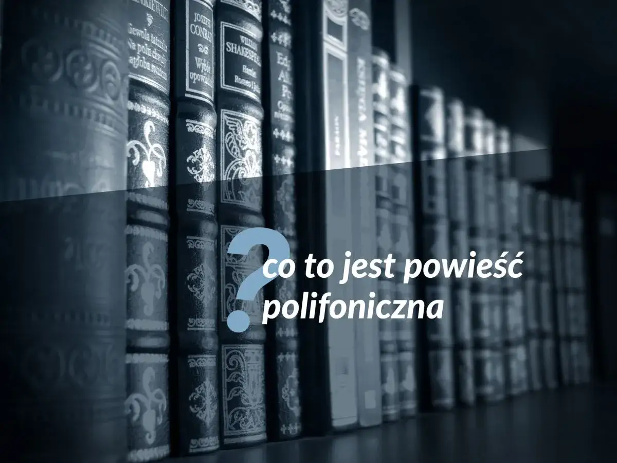 Rząd książek na p&oacute;łce, a na pierwszym planie pytanie: 
